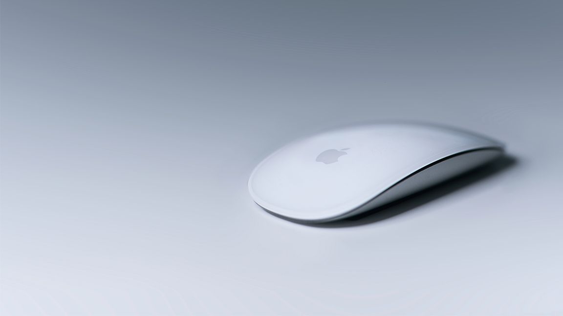 Magic Mouse on a white table