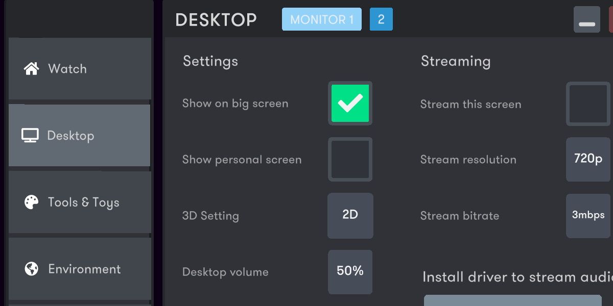 Vr video player best sale desktop