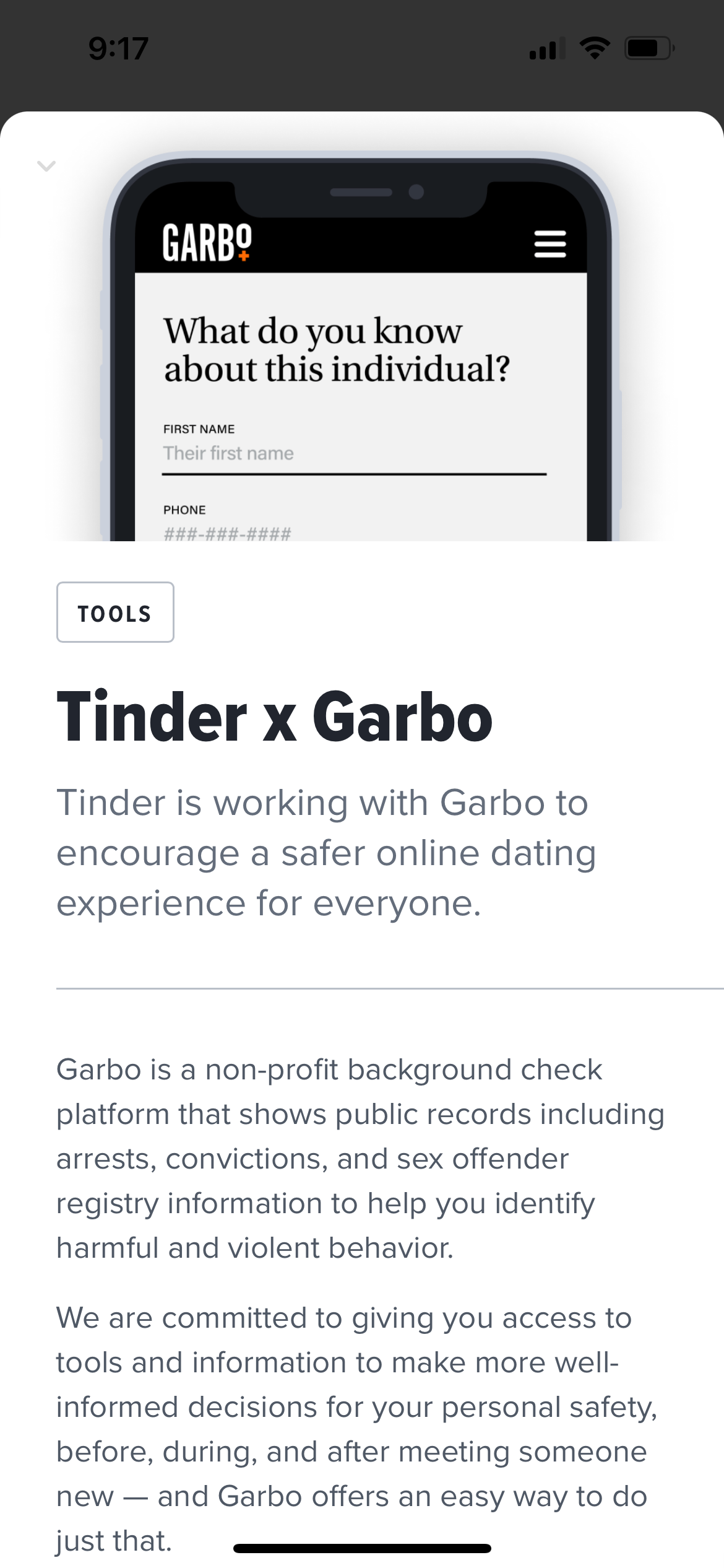 How to Run a Background Check on Your Tinder Matches