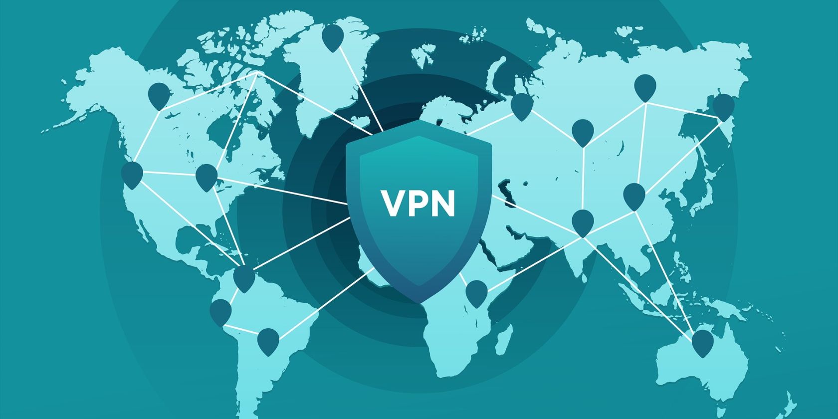 VPN global map