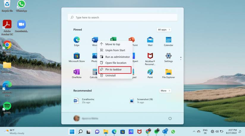 Pin Word File Taskbar How to Pin Word, Excel, and PowerPoint Files to Their App Icons on the ...