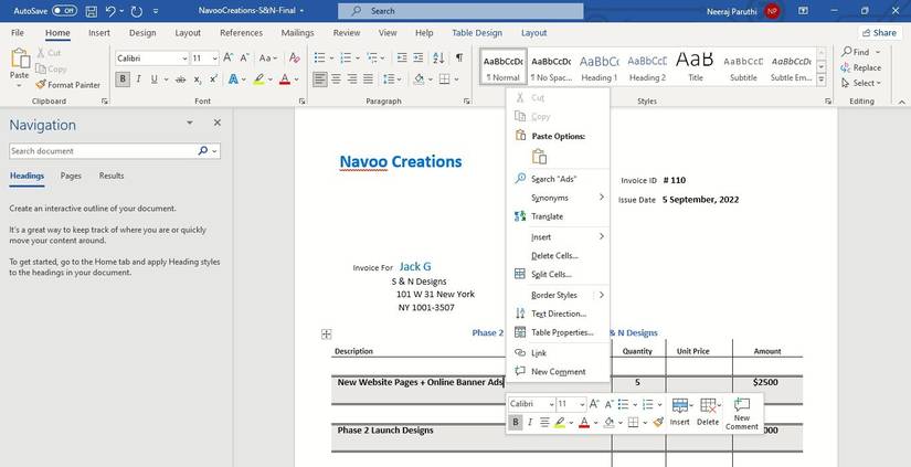 Bluring Pdf Invoice File How to Correct Errors in a PDF Invoice