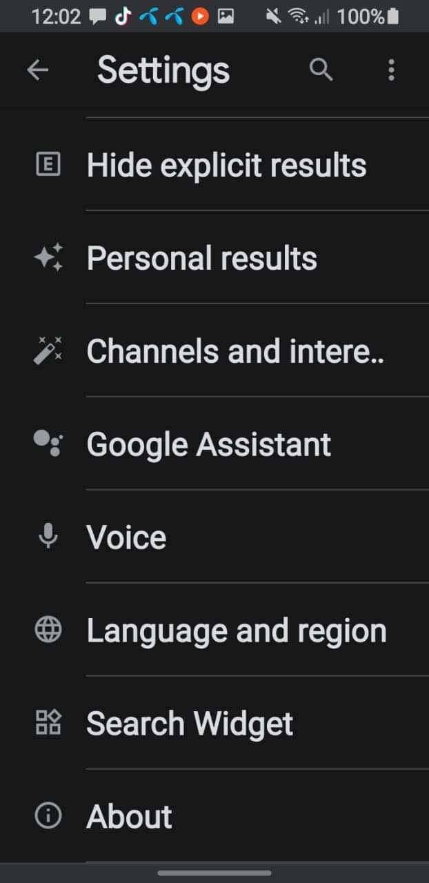 Нажав на параметр «Язык и регион» в приложении «Настройки» для Android