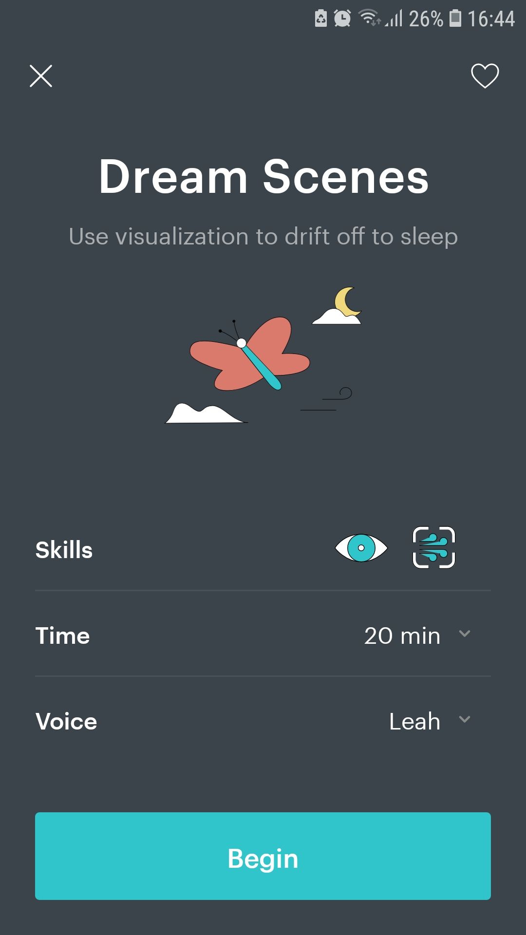 Balance mobile meditation app dream