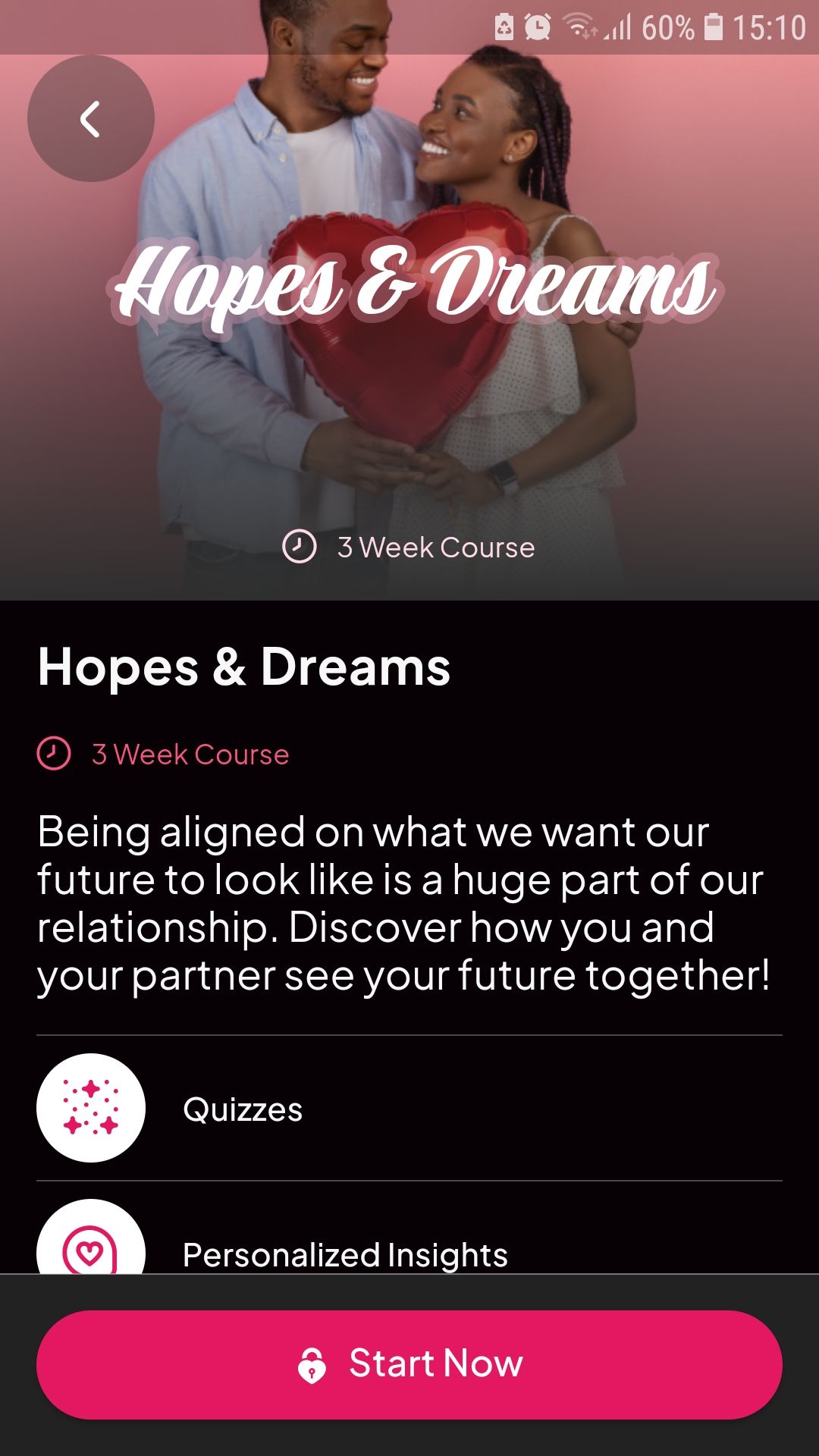 Couply hopes dreams