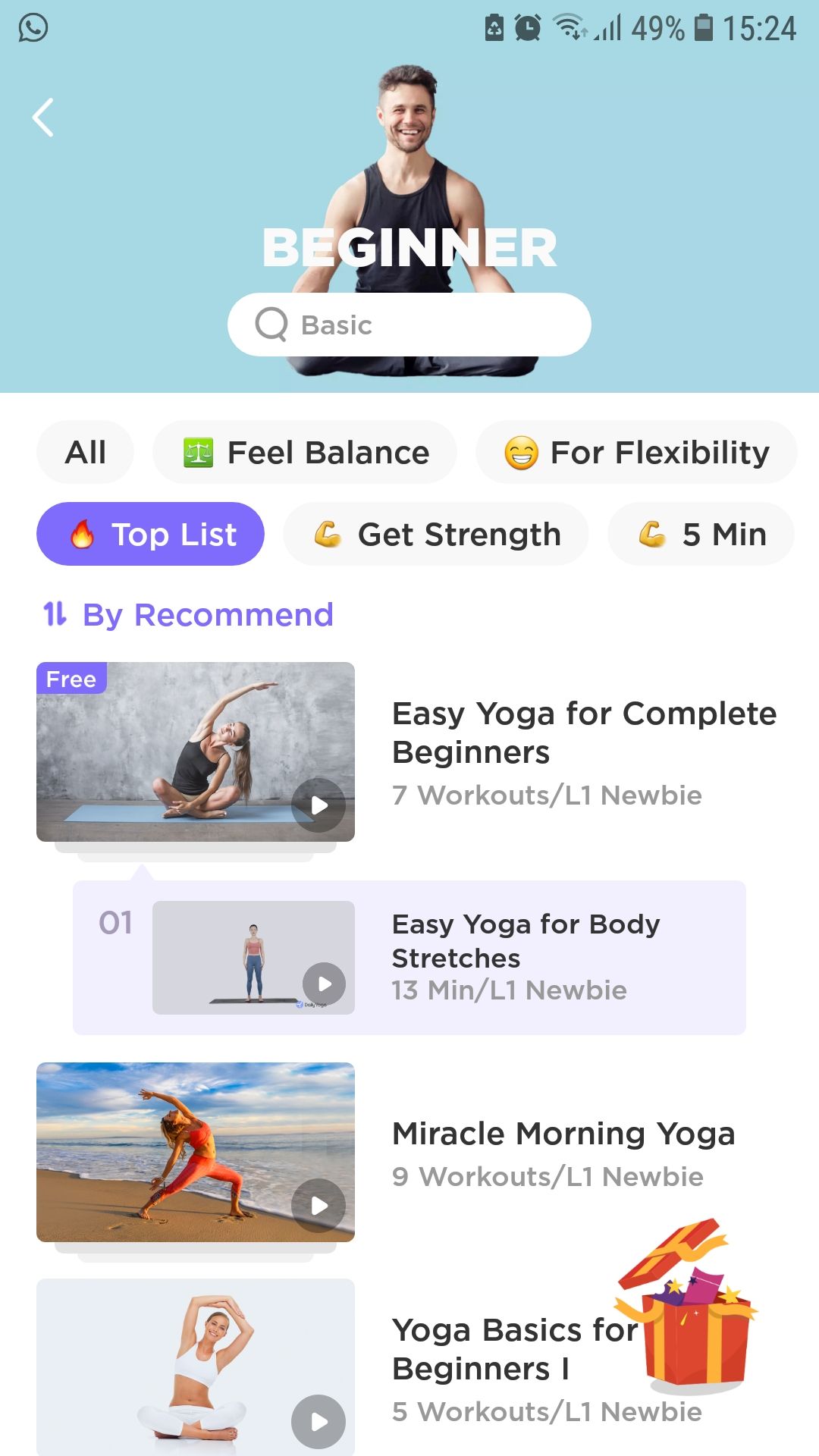 Daily Yoga mobile yoga fitness app