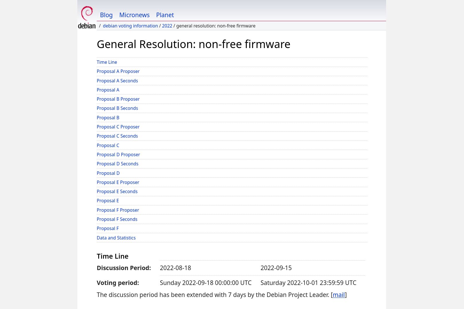 Screenshot of 2022 Debian vote on non-free firmware 
