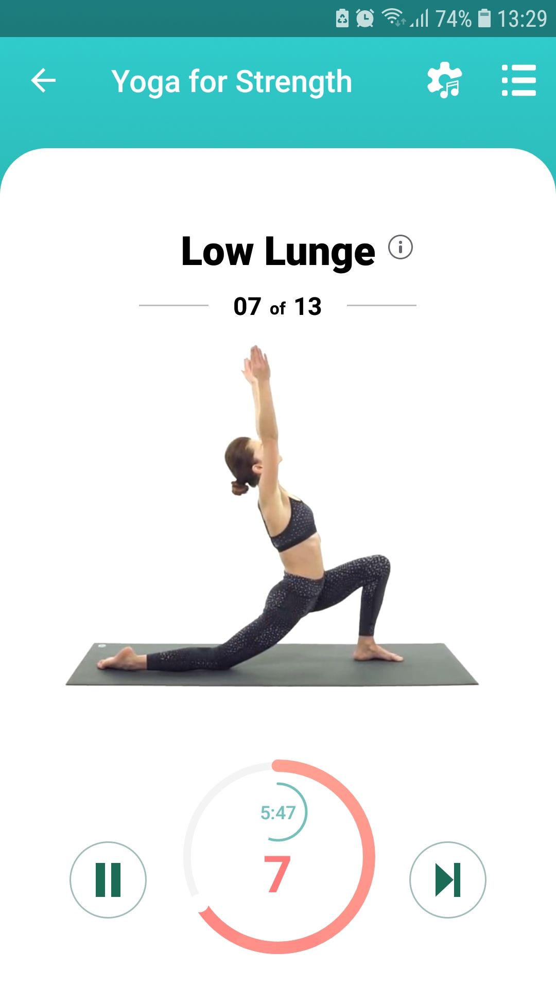 Fitify Yoga mobile yoga fitness app strength workout
