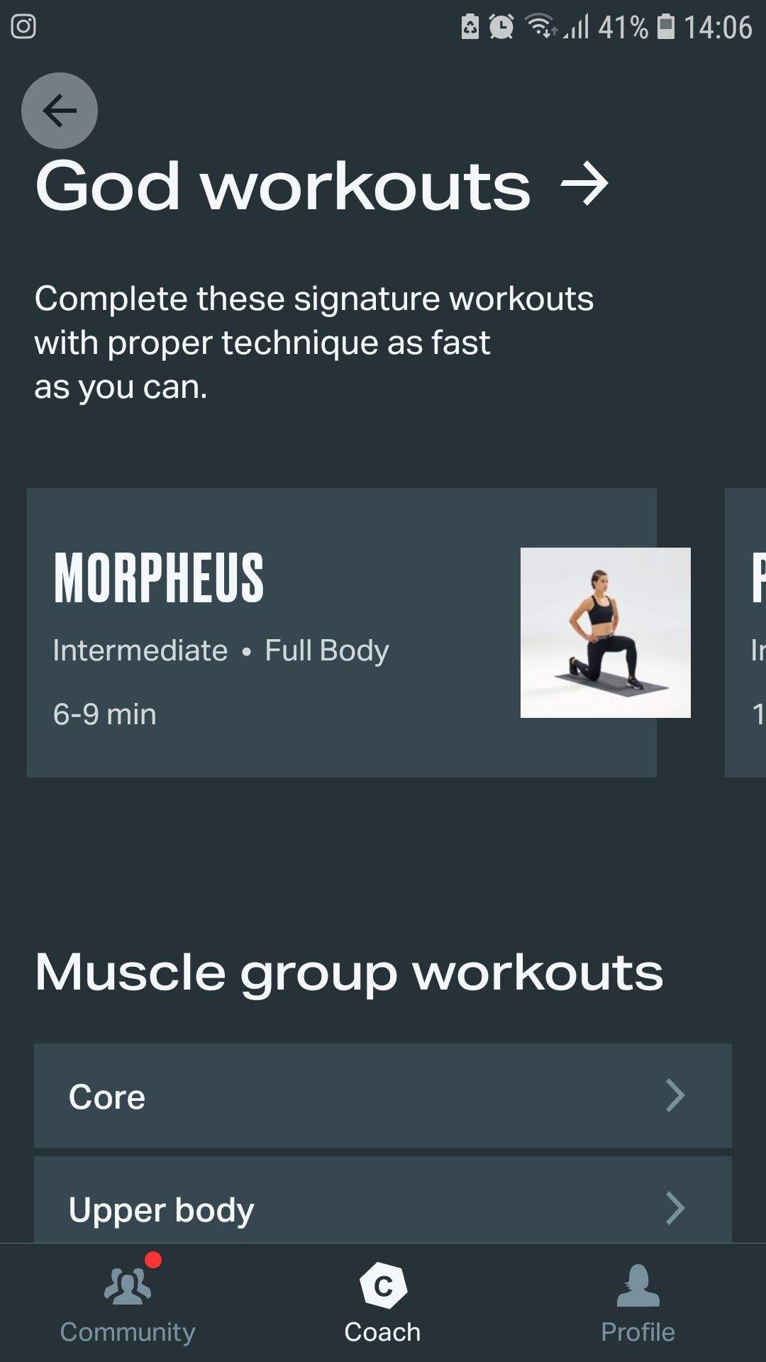 Freeletics Fitness mobile workout app workouts