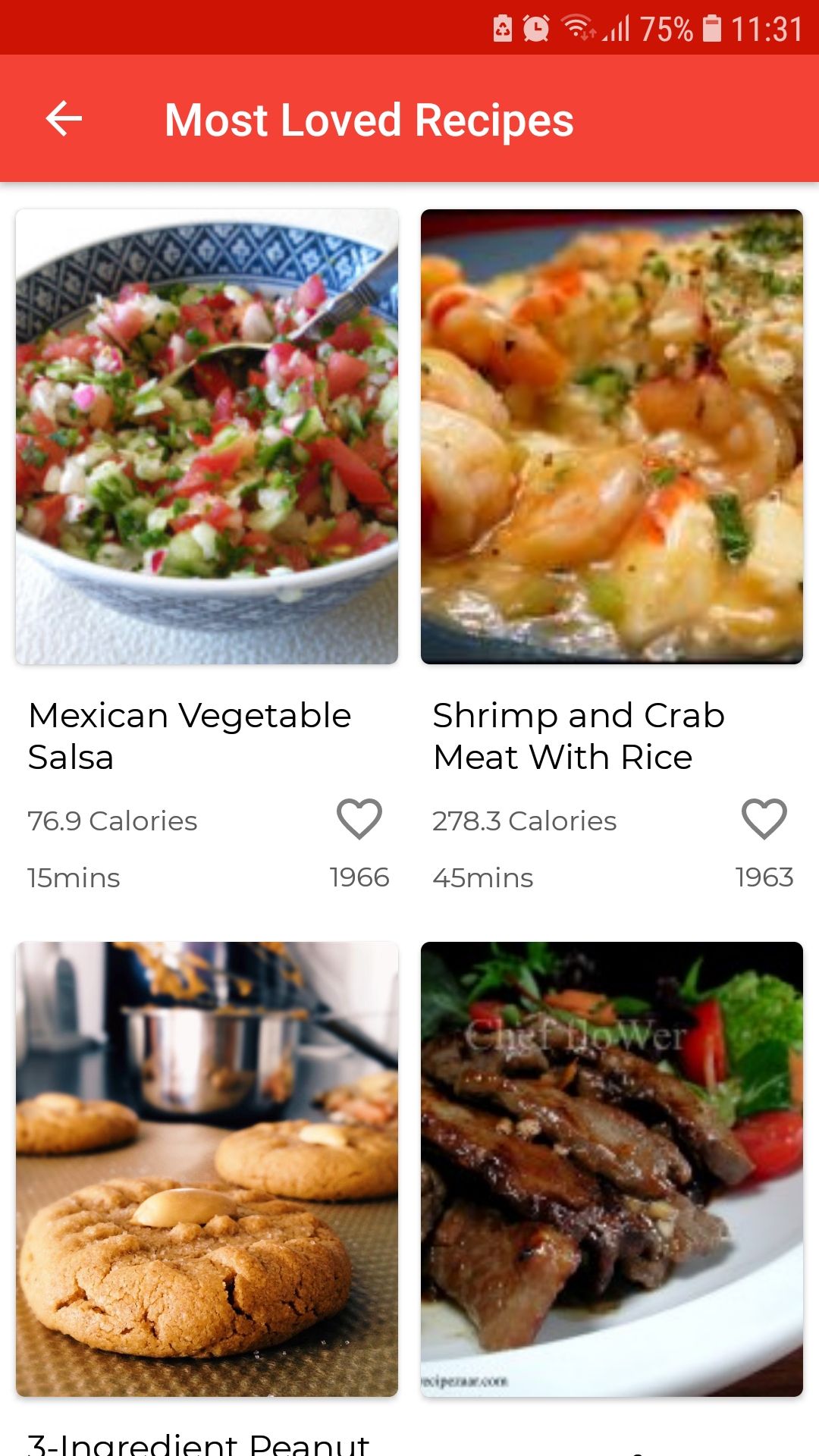 Healthy Recipes mobile healthy cooking app most loved