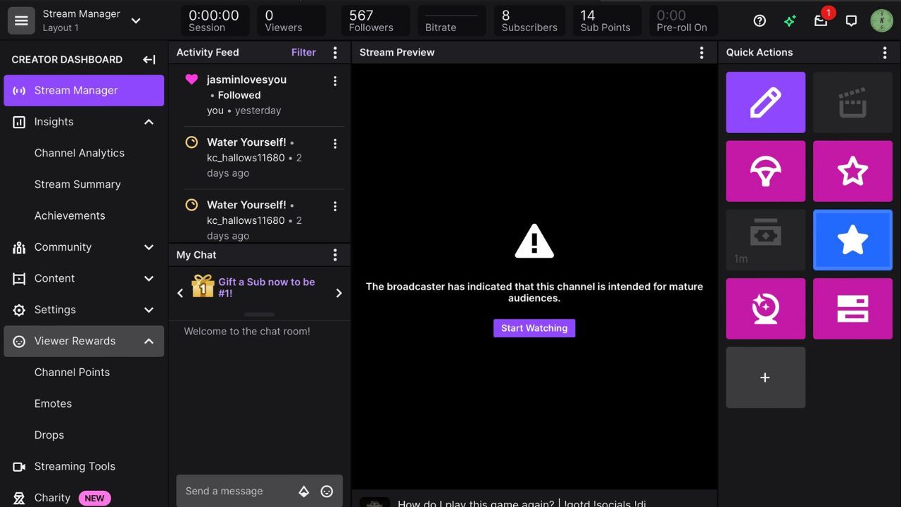 How to set up channel points on twitch select viewer rewards