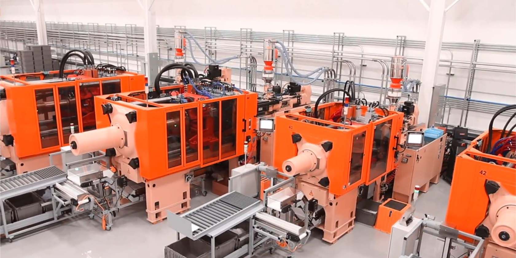 Creating products using Injection molding machines