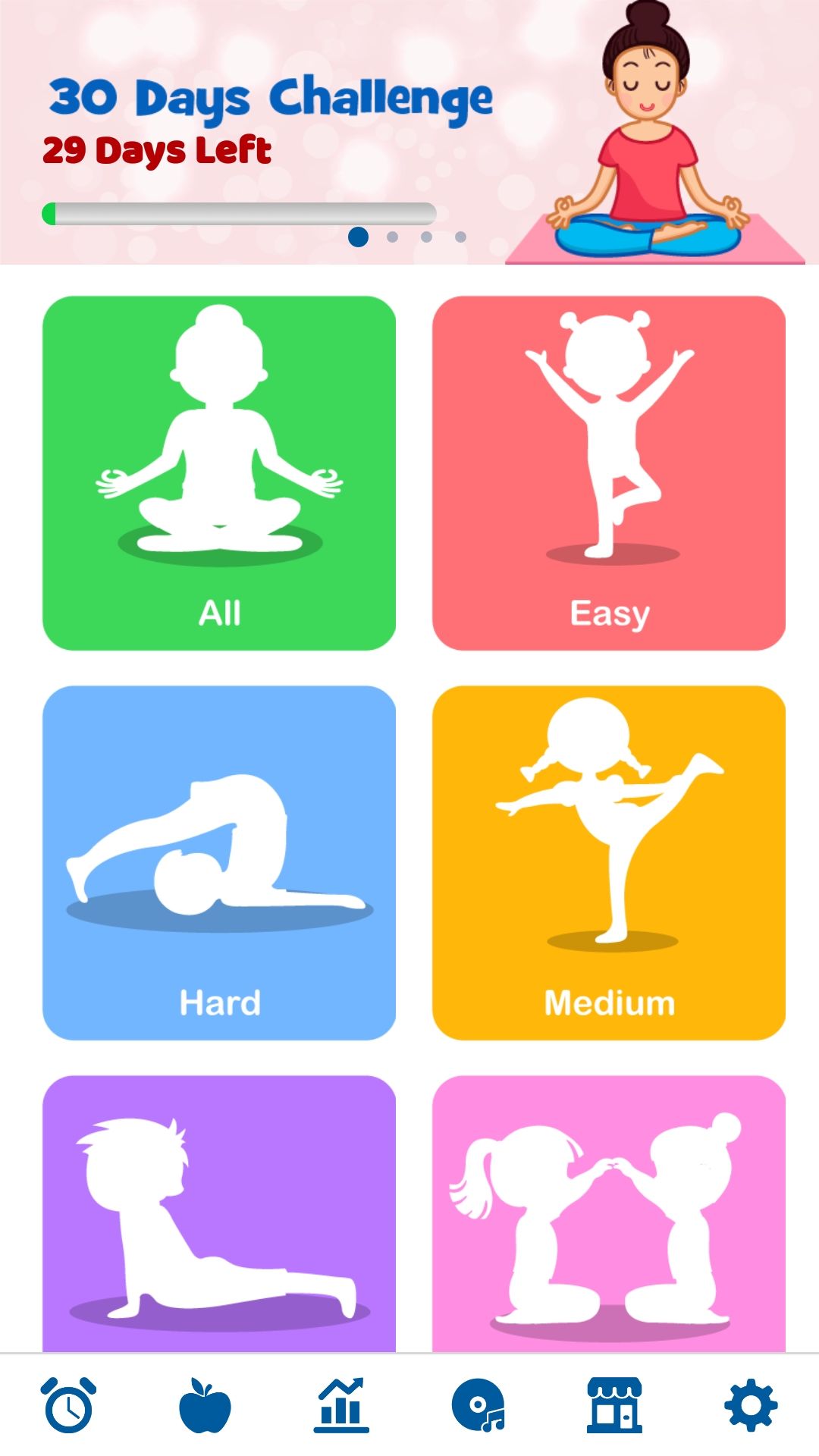 Kids yoga Workout Yoga for Kids and Family mobile app