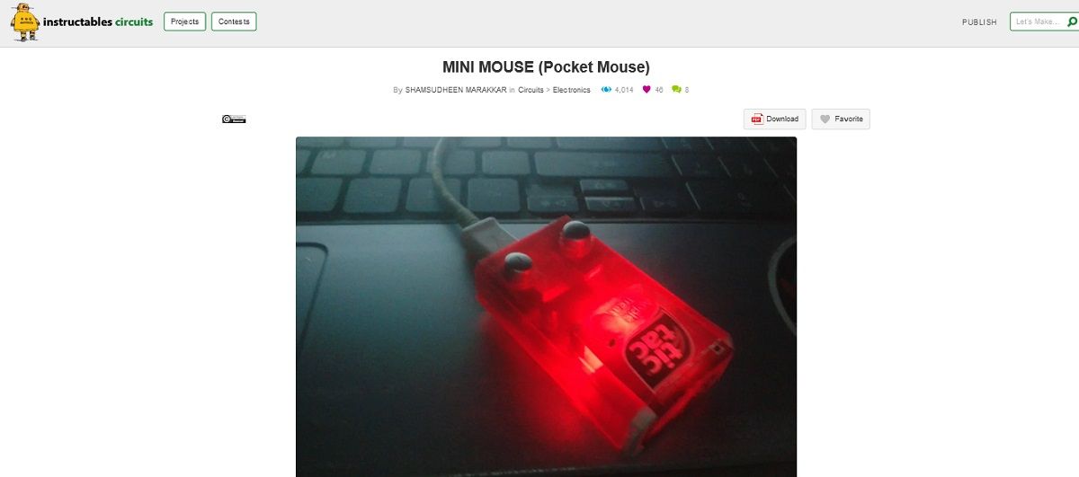 MINI MOUSE (Pocket Mouse)