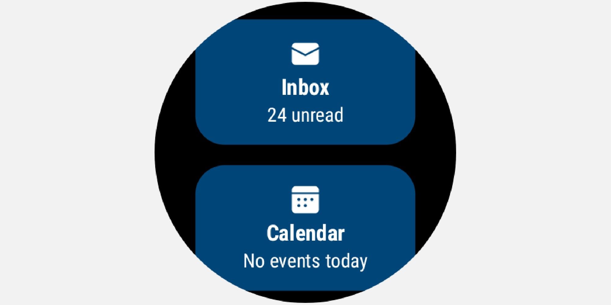 Calendar and inbox functionality in MS-Outlook