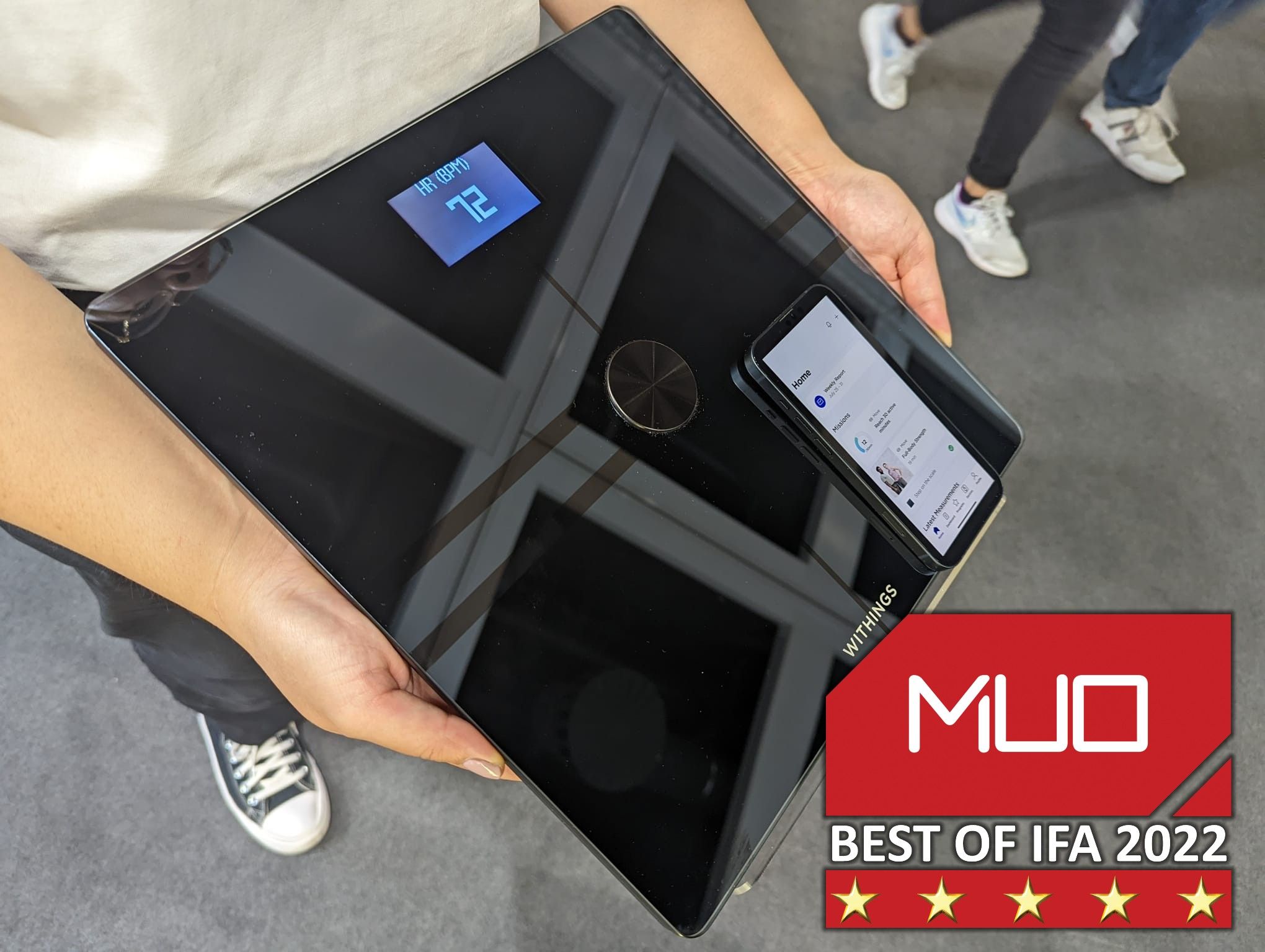 MUO IFA 2022 Award Best Health and Wellbeing Device Withings Body Comp