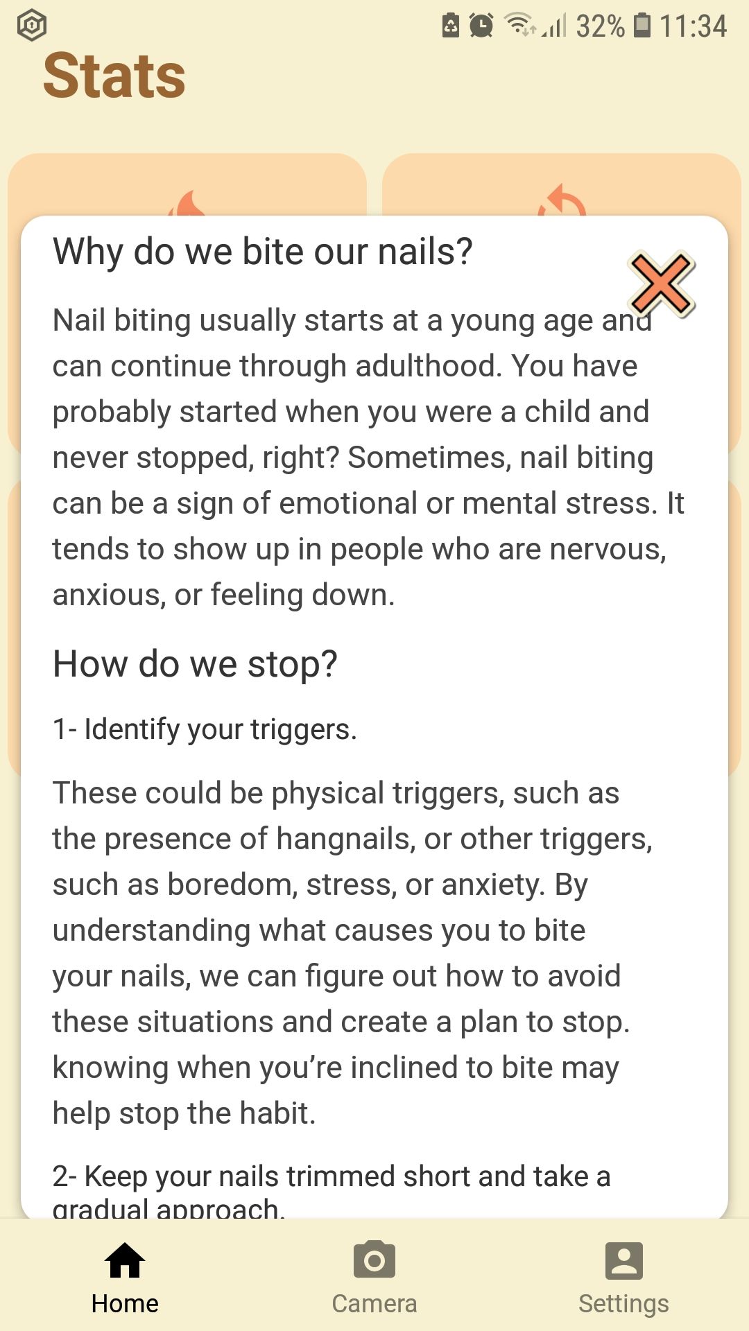 NailKeeper quit biting nails mobile app stop biting