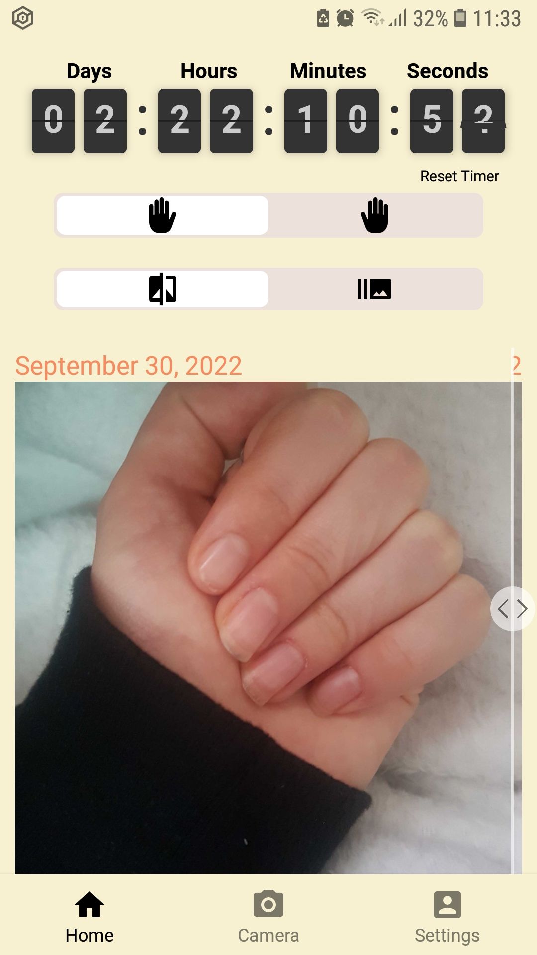 NailKeeper quit biting nails mobile app