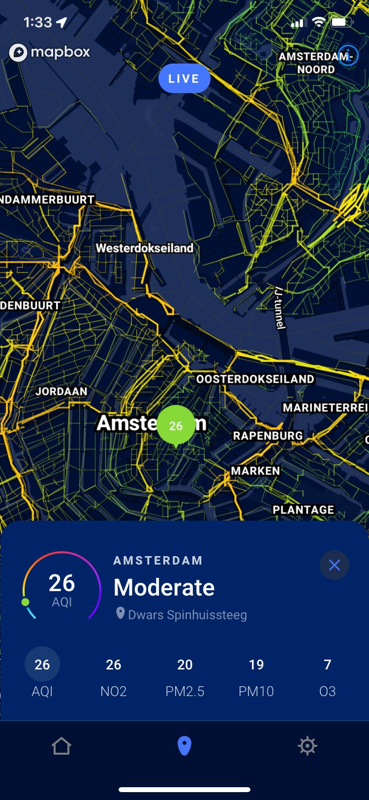 Plume Labs app Amsterdam
