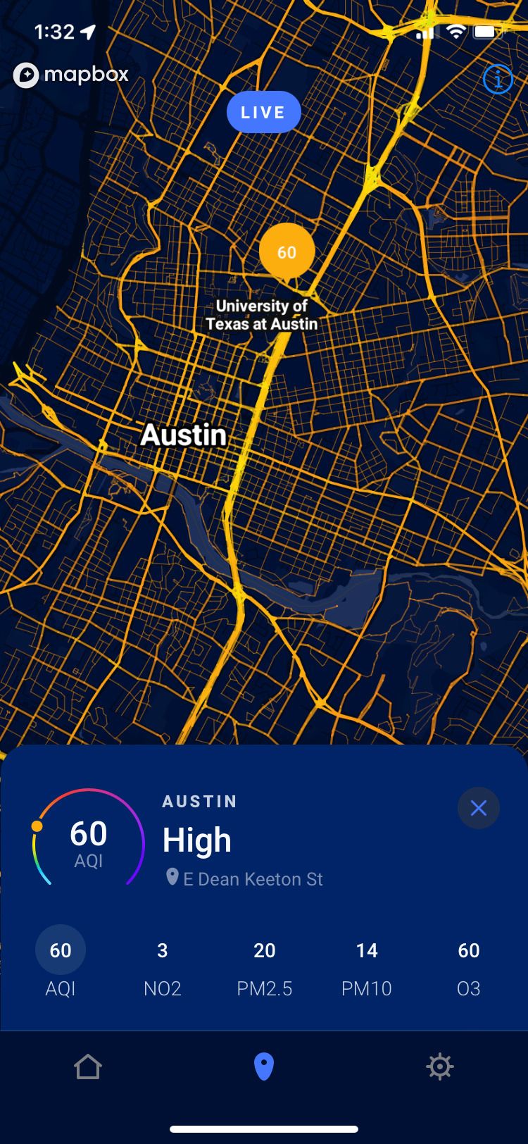 Plume Labs app Austin TX
