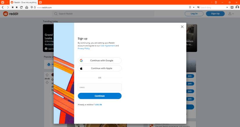 How to Create a Throwaway Account on Reddit