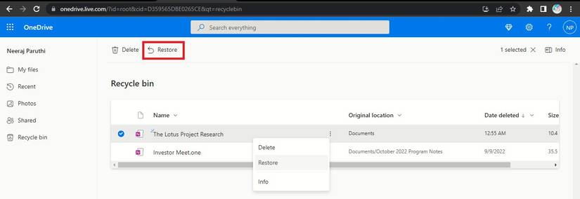 How to Delete a Notebook in OneNote