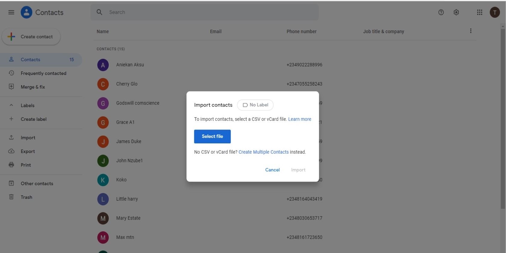 How to import your LinkedIn contacts to Gmail