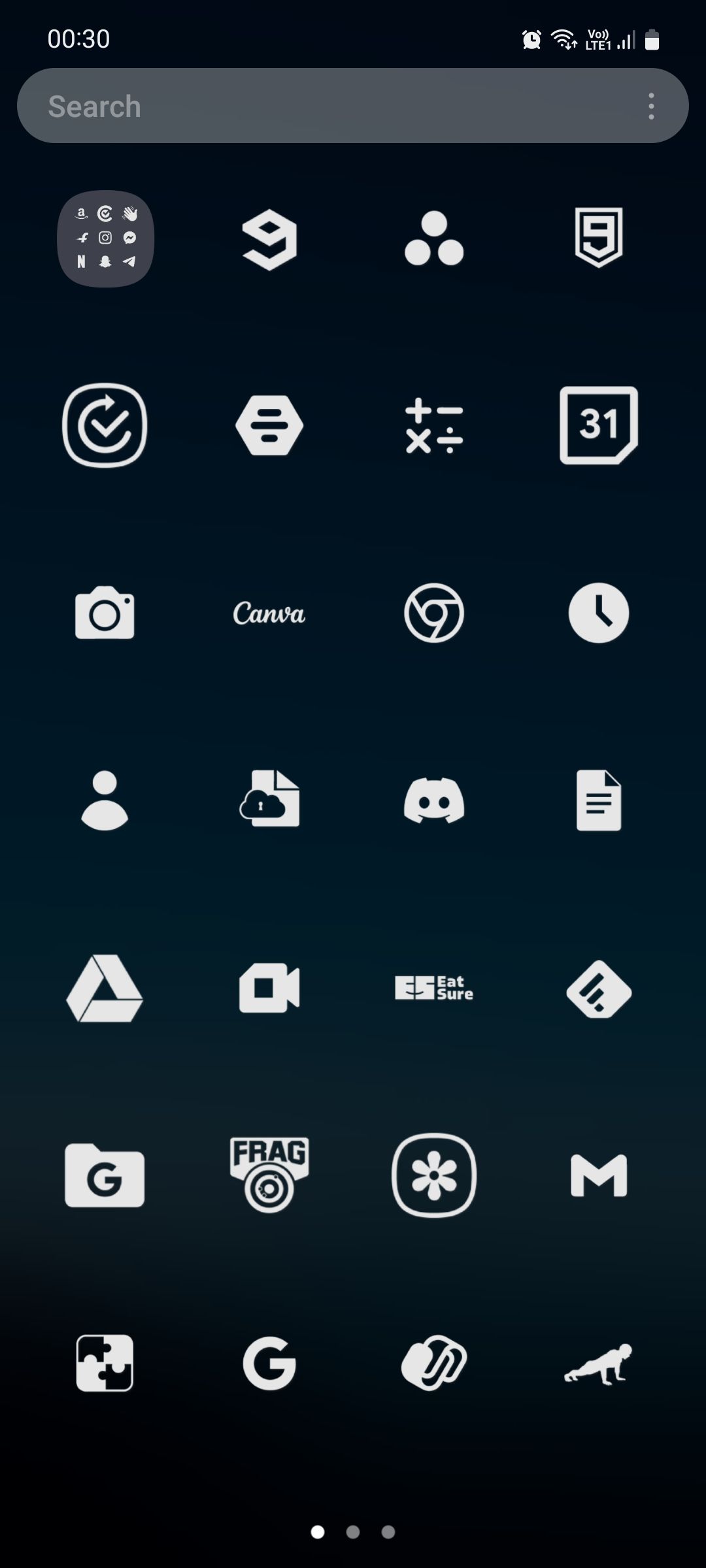 Samsung custom icons app drawer