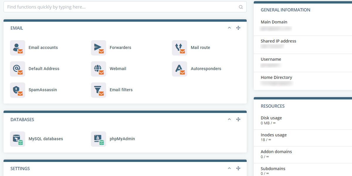 ScalaHosting Spanel General