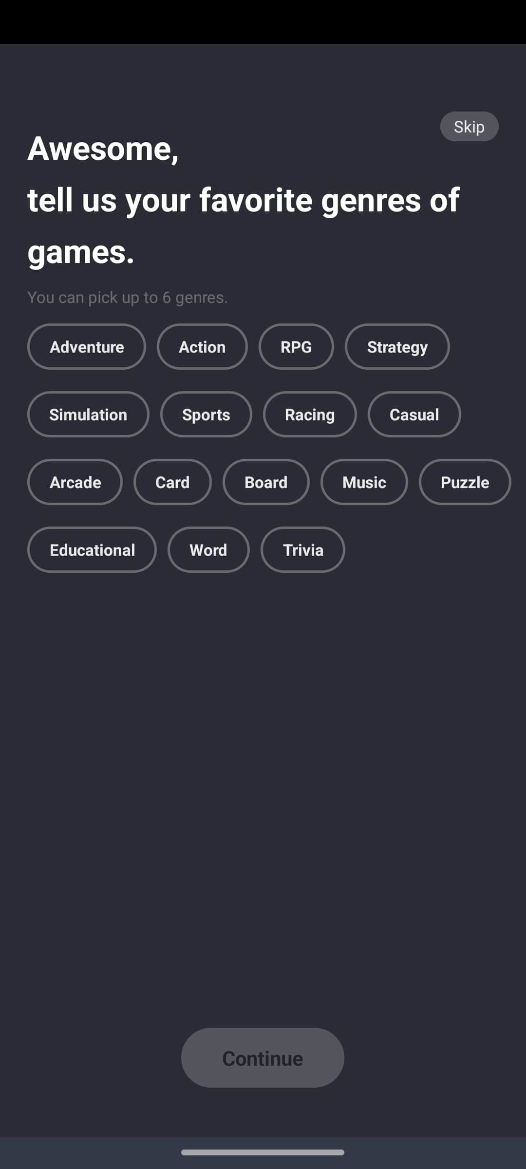 List of TapTap game genres