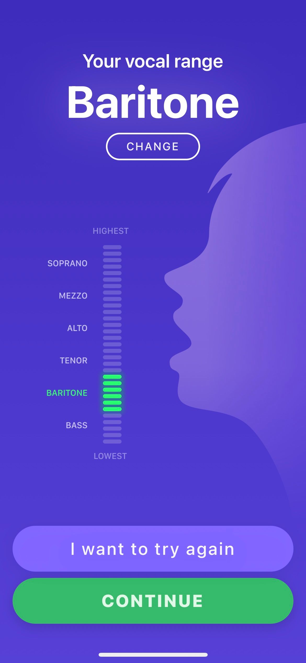 Simply Sing Vocal Range iPhone