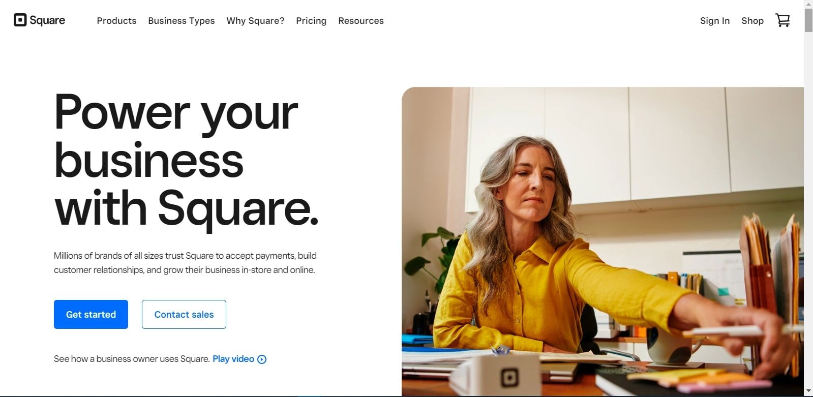 Square Home Page