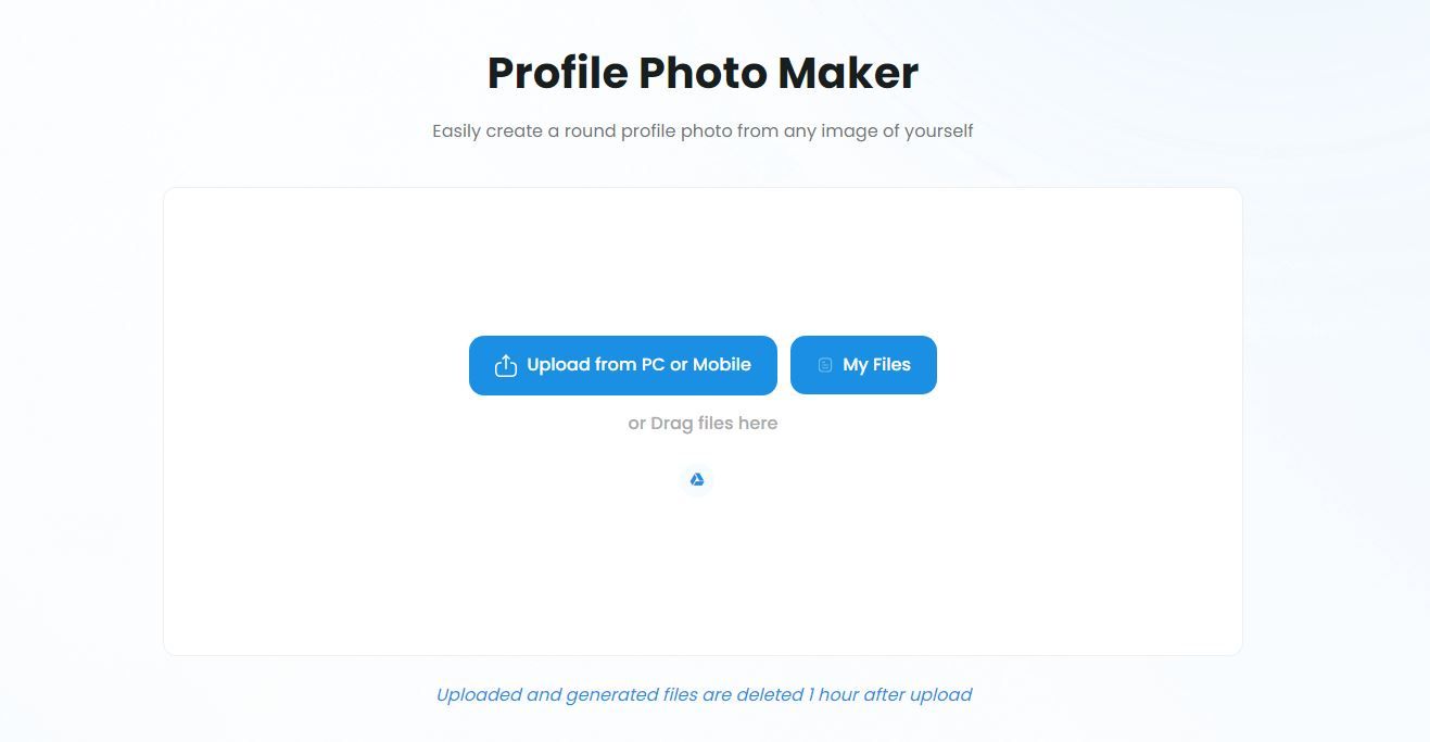 How to Create a New Profile Picture in Minutes With TinyWow