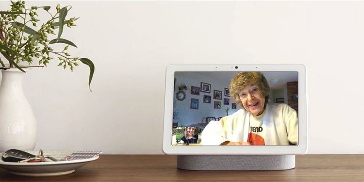 Video calling on the Google Nest Hub Max
