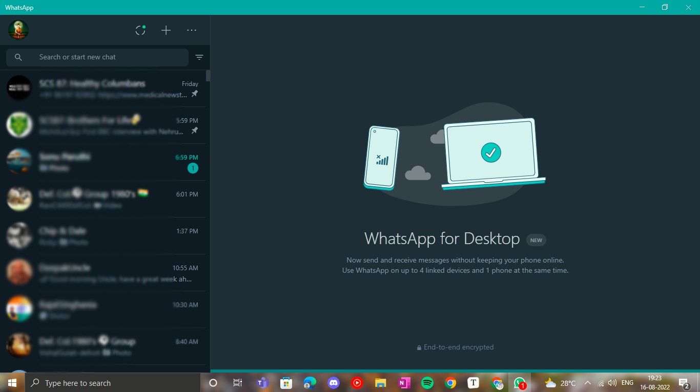WhatsApp Desktop Editor's Choice Social App