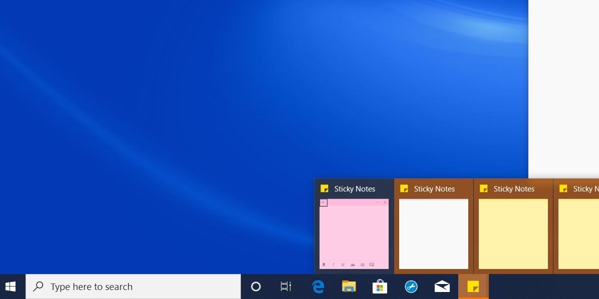 Windows Taskbar Glowing Icon