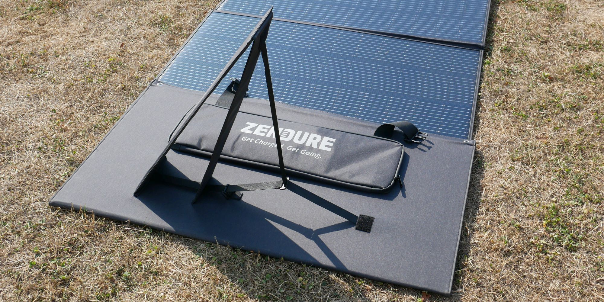 Zendure 400W Solar Panel Top Side View