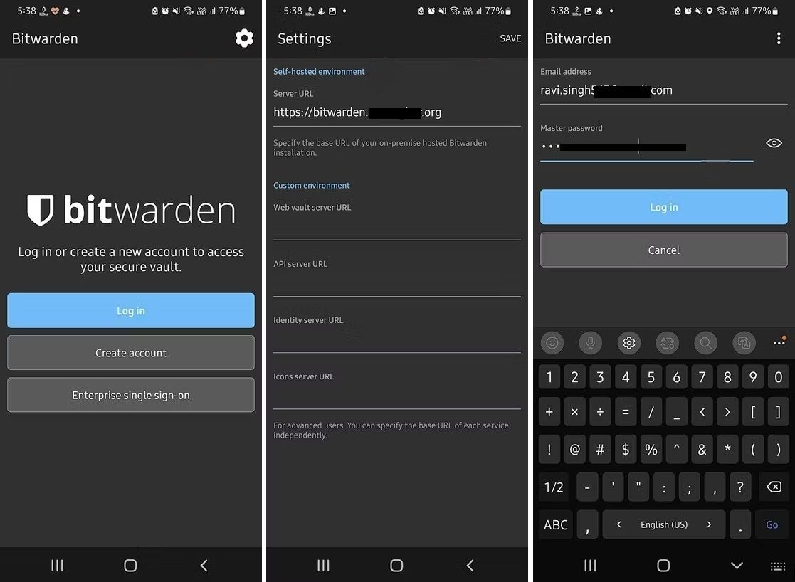 add bitwarden to your android ios devices