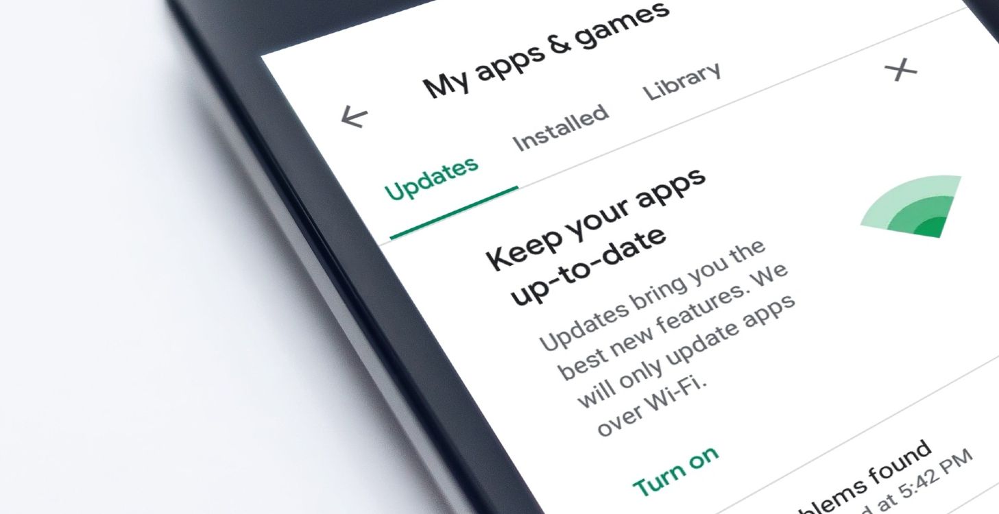 Google Play store is seen on a smartpgone screen