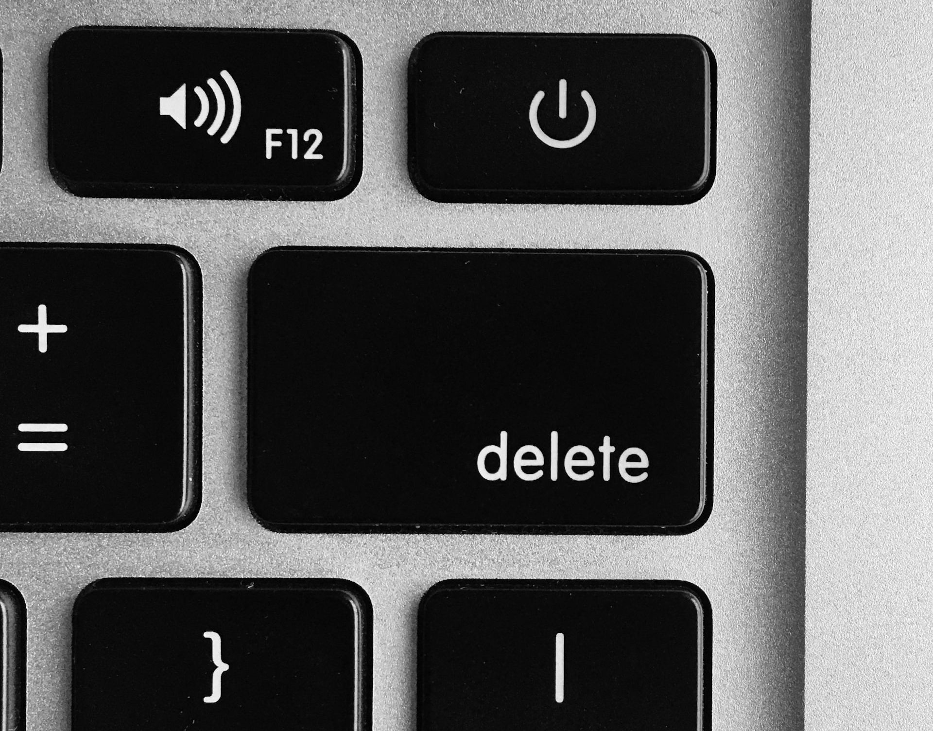Delete Button on Computer Keyboard