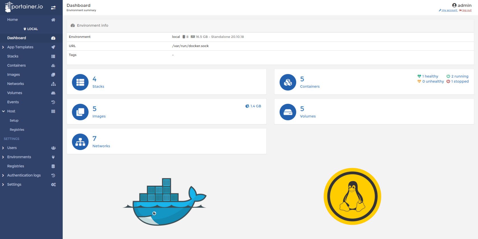 Getting Started With Portainer: A GUI Manager for Docker on Linux