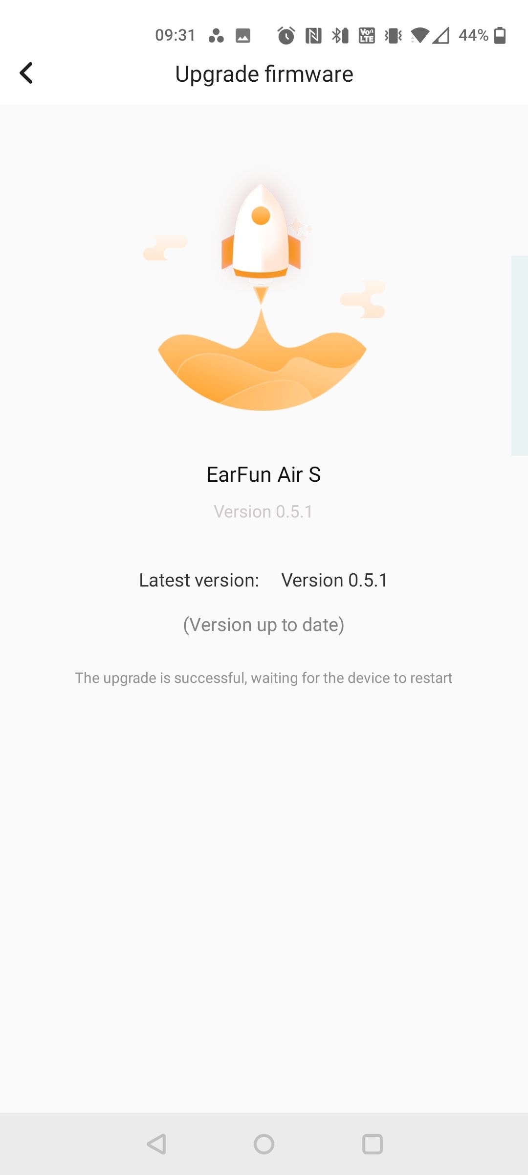 earfun audio app firmware uppgrade