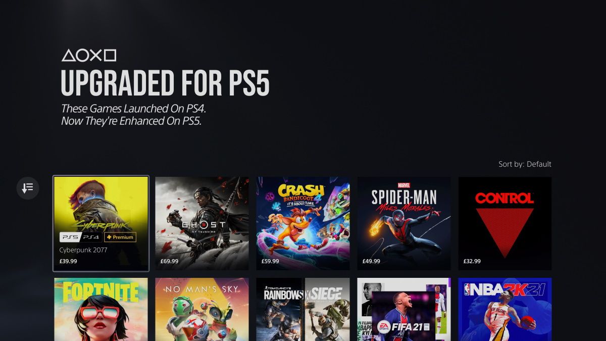 How to Upgrade PS4 Games to Their PS5 Versions