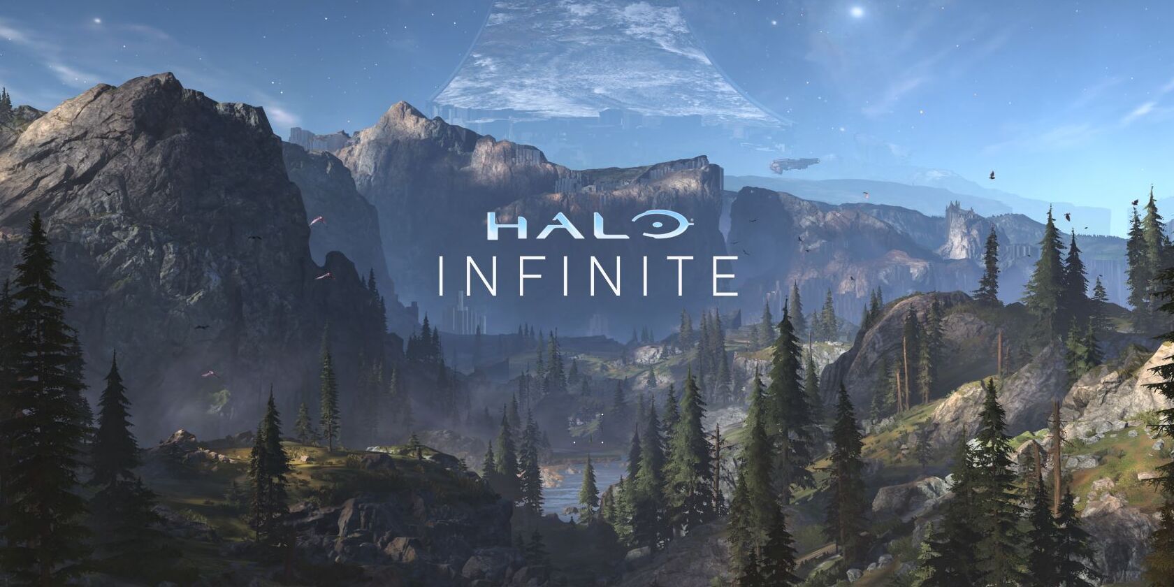 A screenshot of the Start Screen for Halo Infinite on Xbox Series X