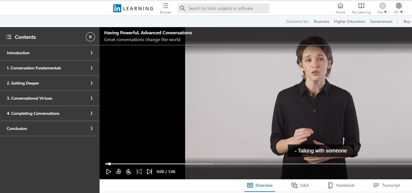 having powerful advanced conversations linkedin learning course