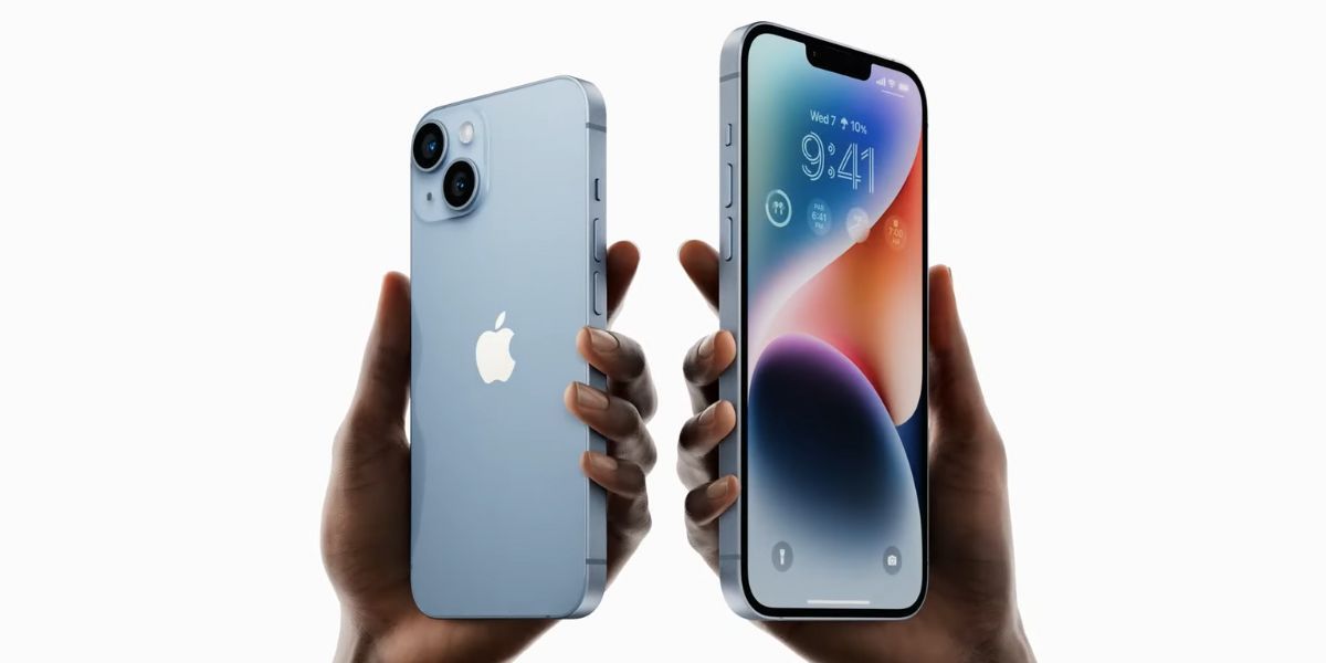 blue iphone 14 and 14 plus