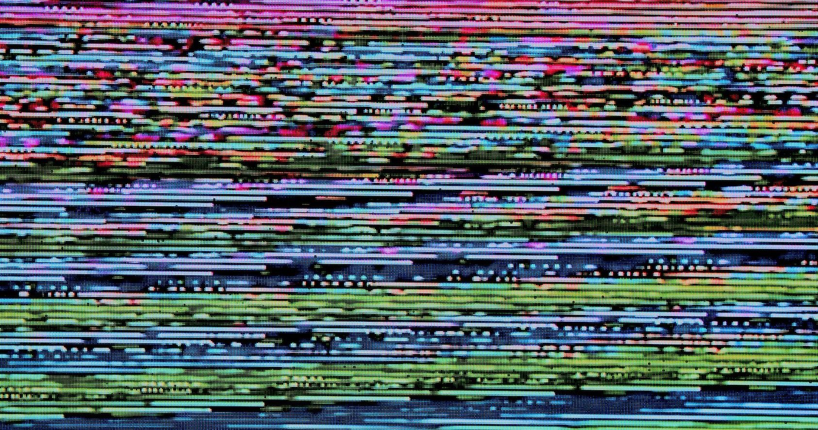 Photo of Distorted Signal Patterns