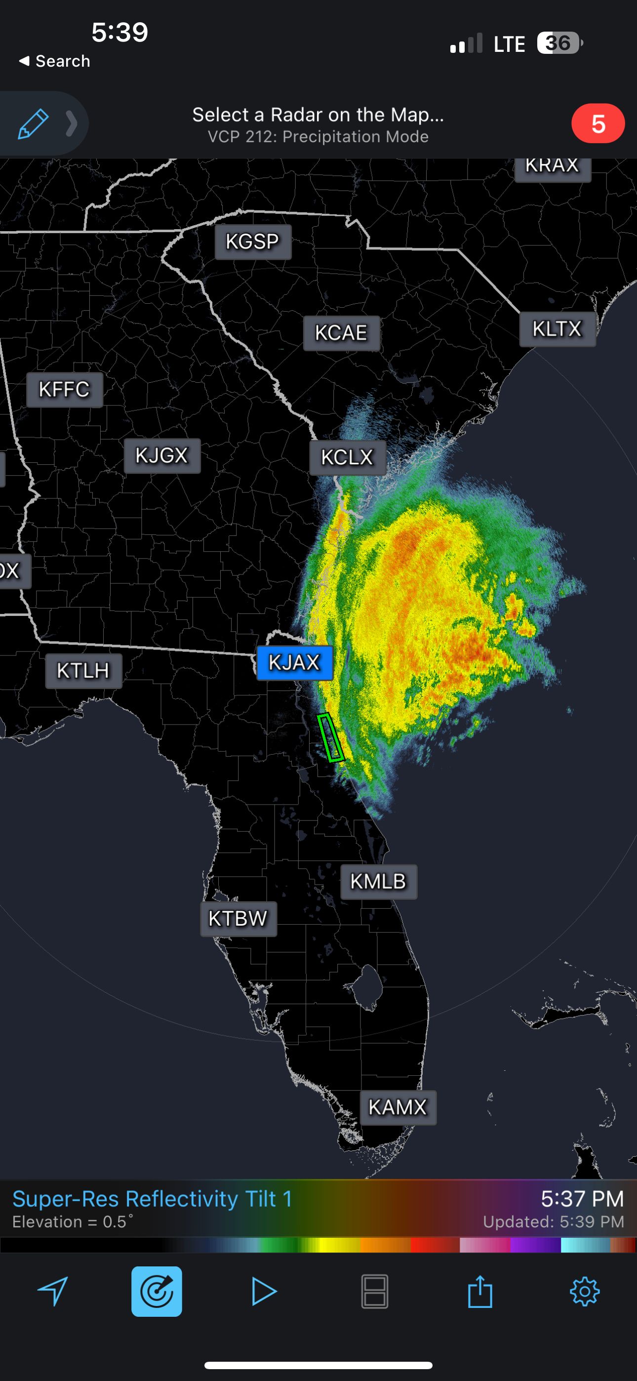 radarscope hurricane