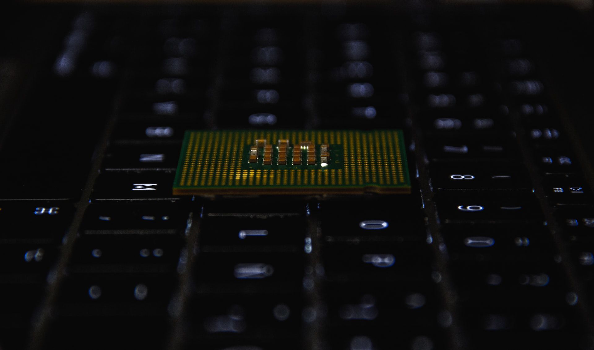 Image of a processor chip 