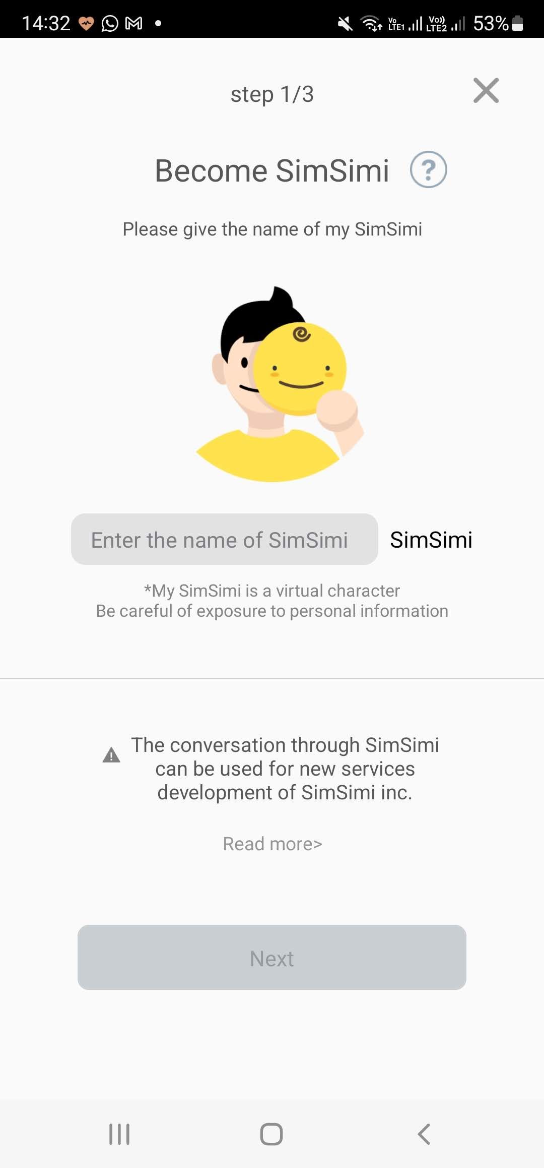 simsimi خودتان را بسازید